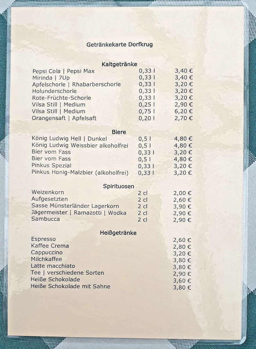 Speisekarte photo 1