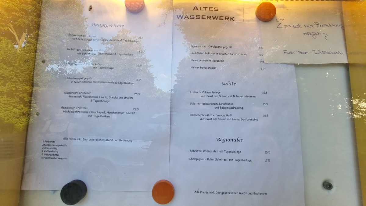 Speisekarte photo 3