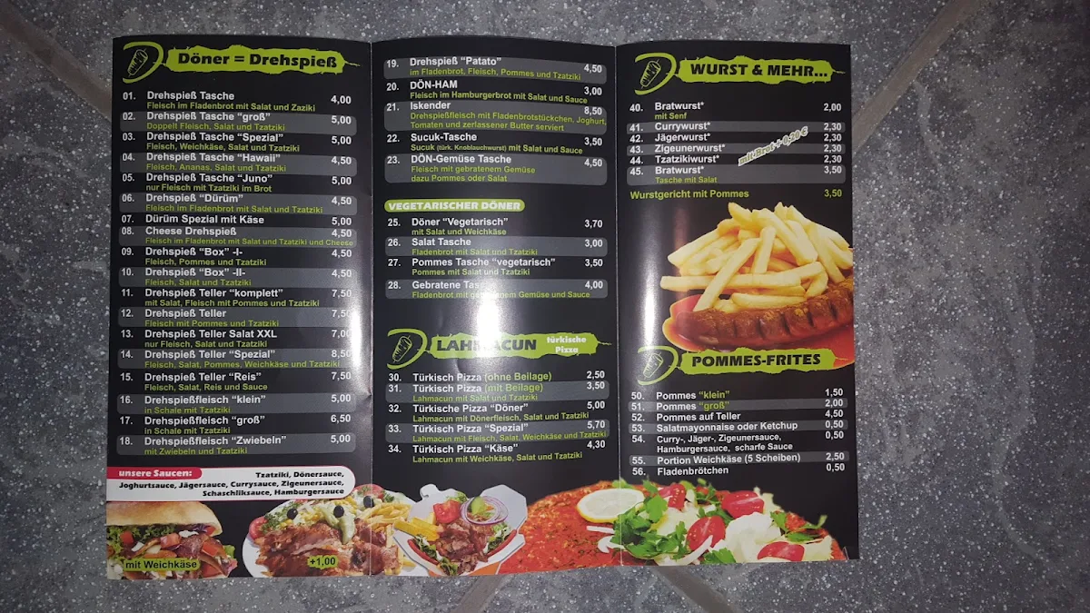 Speisekarte photo 2