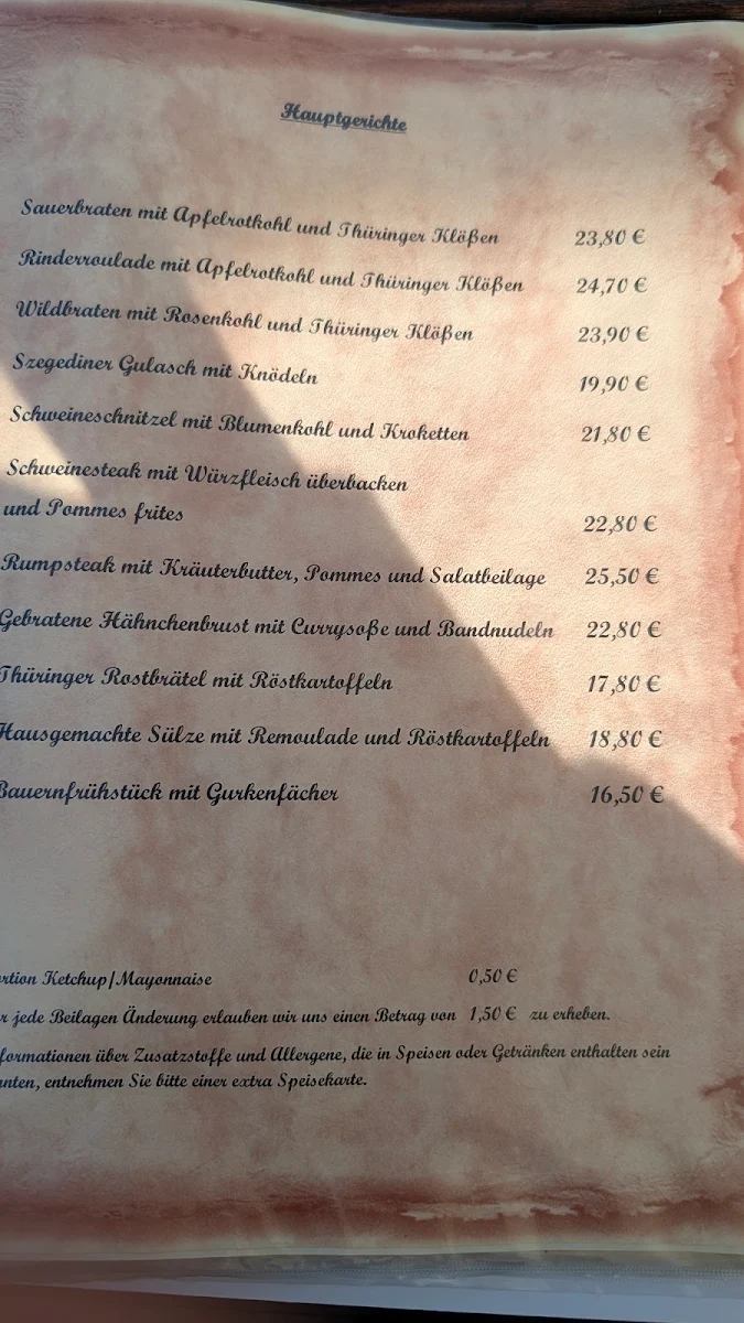Speisekarte photo 5