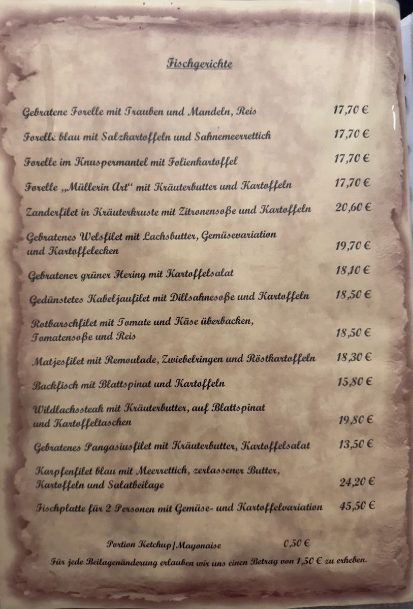 Speisekarte photo 9