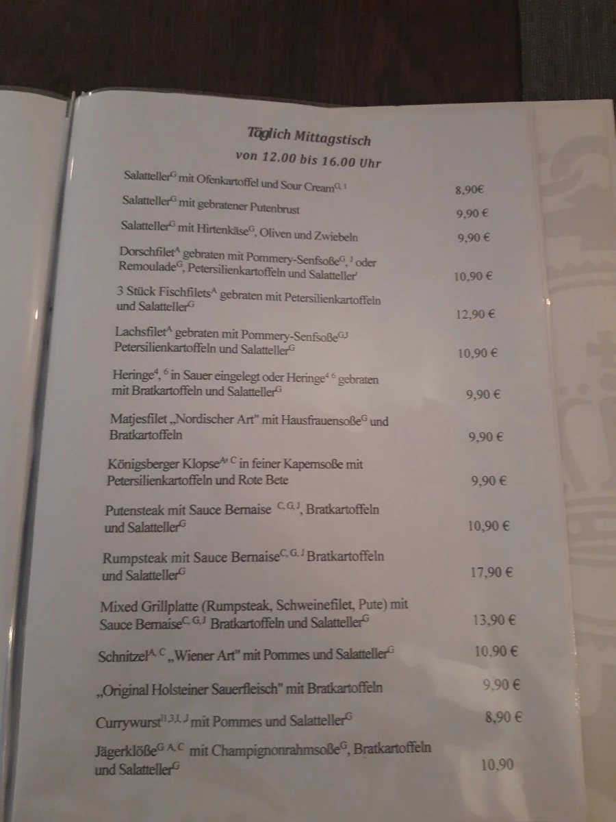 Speisekarte photo 1