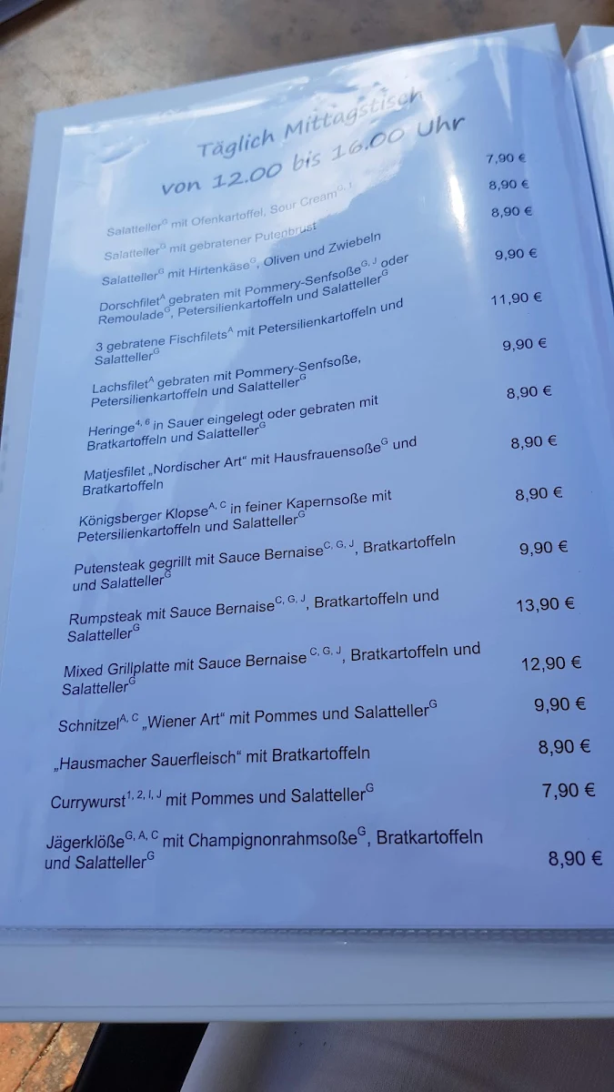 Speisekarte photo 2