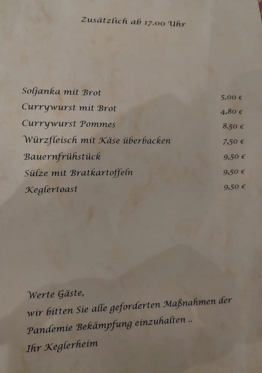 Speisekarte photo 1