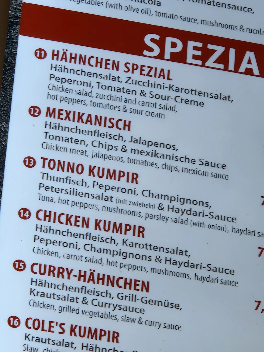 Speisekarte photo 8