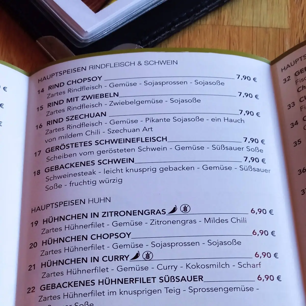 Speisekarte photo 6