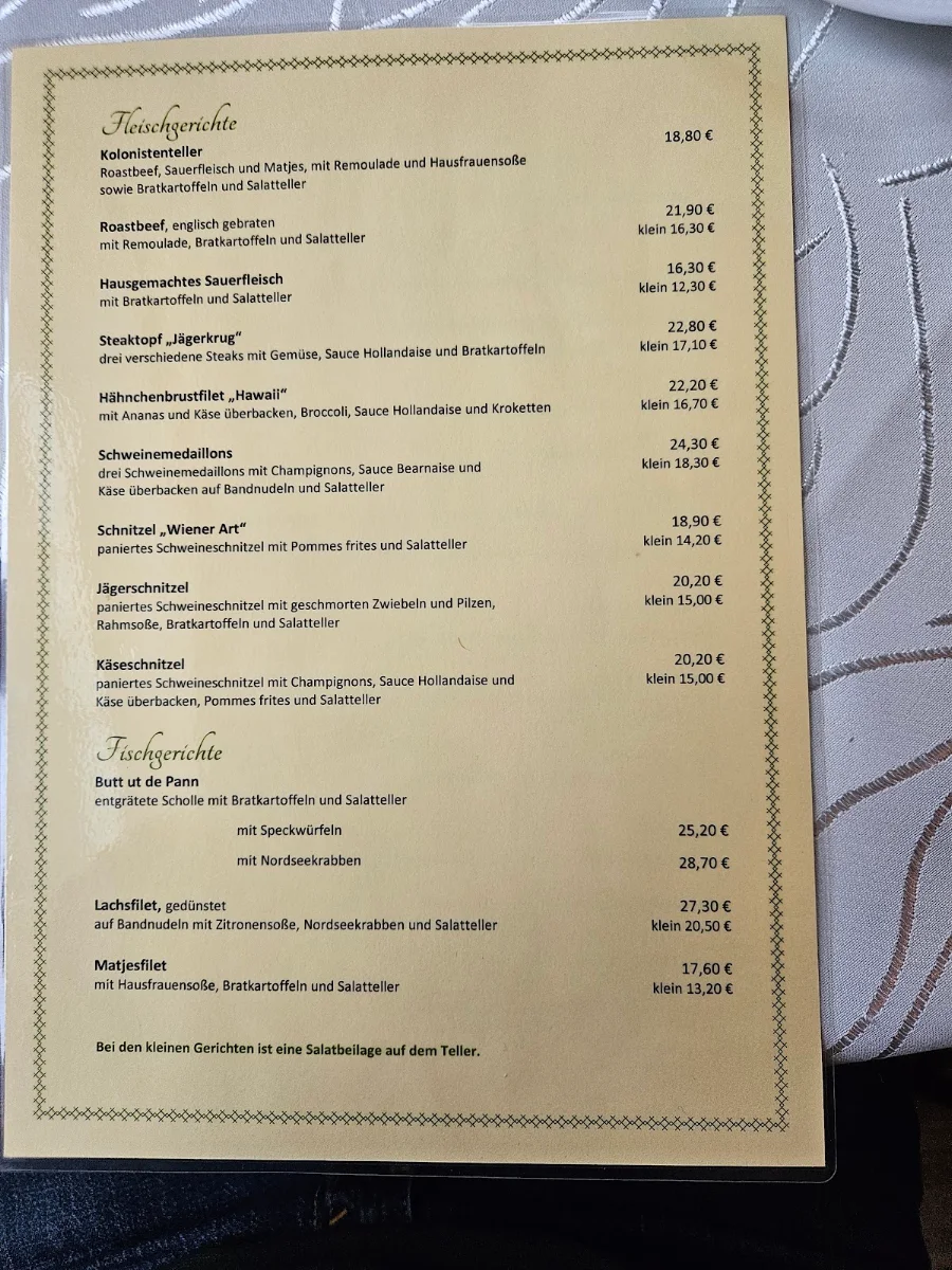 Speisekarte photo 1