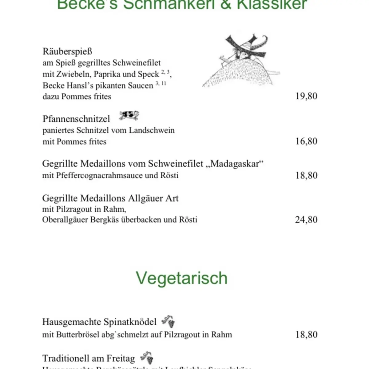Speisekarte photo 6