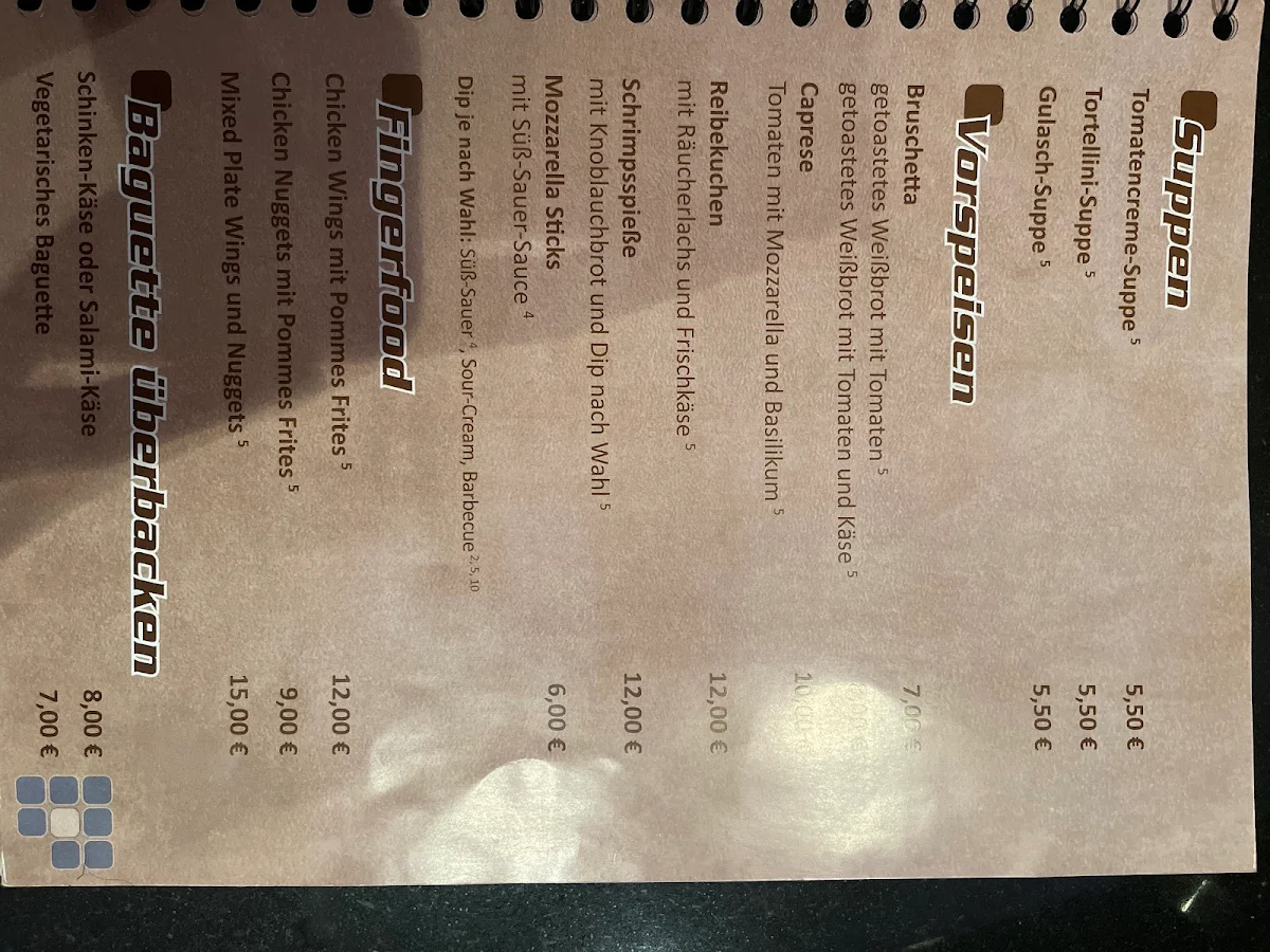Speisekarte photo 7