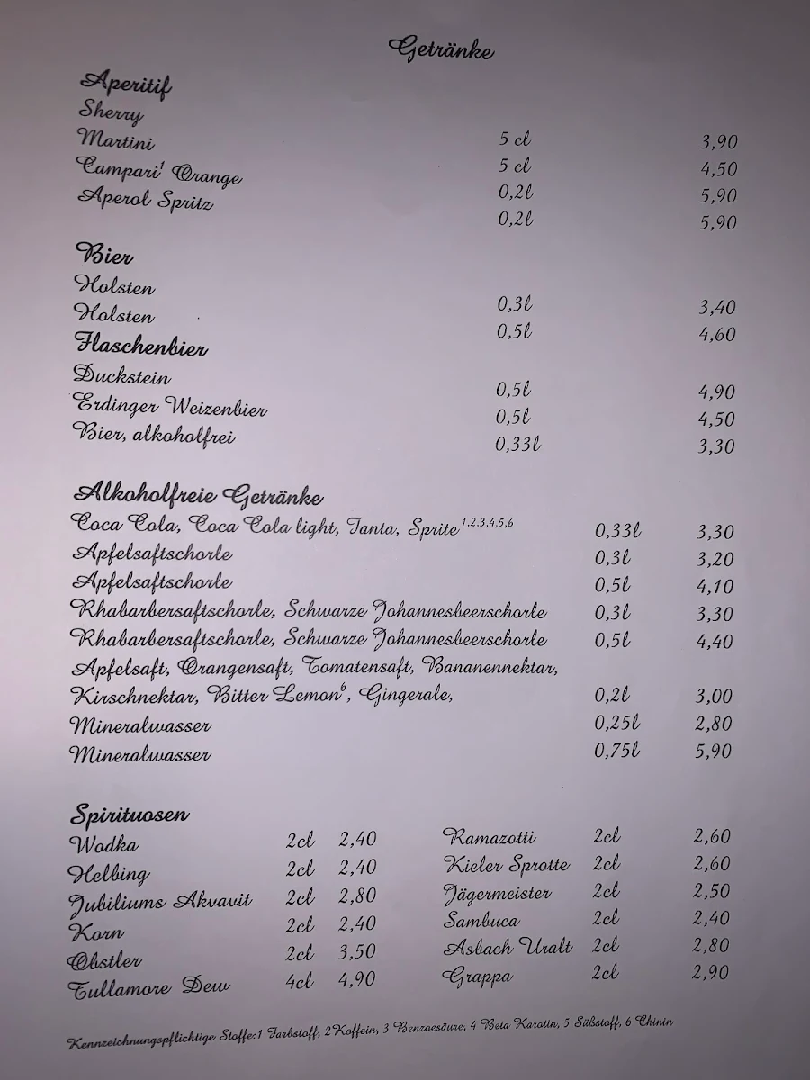 Speisekarte photo 7