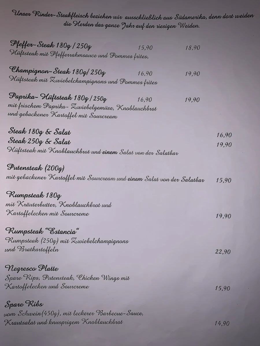 Speisekarte photo 8