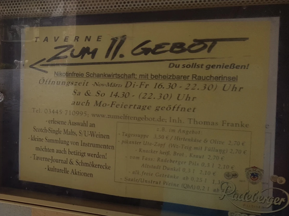Speisekarte photo 2