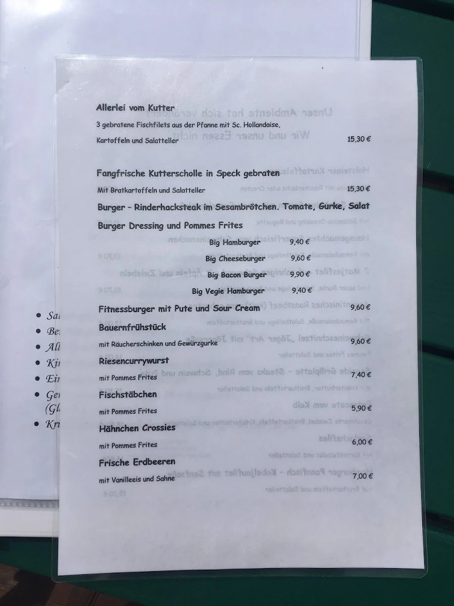 Speisekarte photo 3