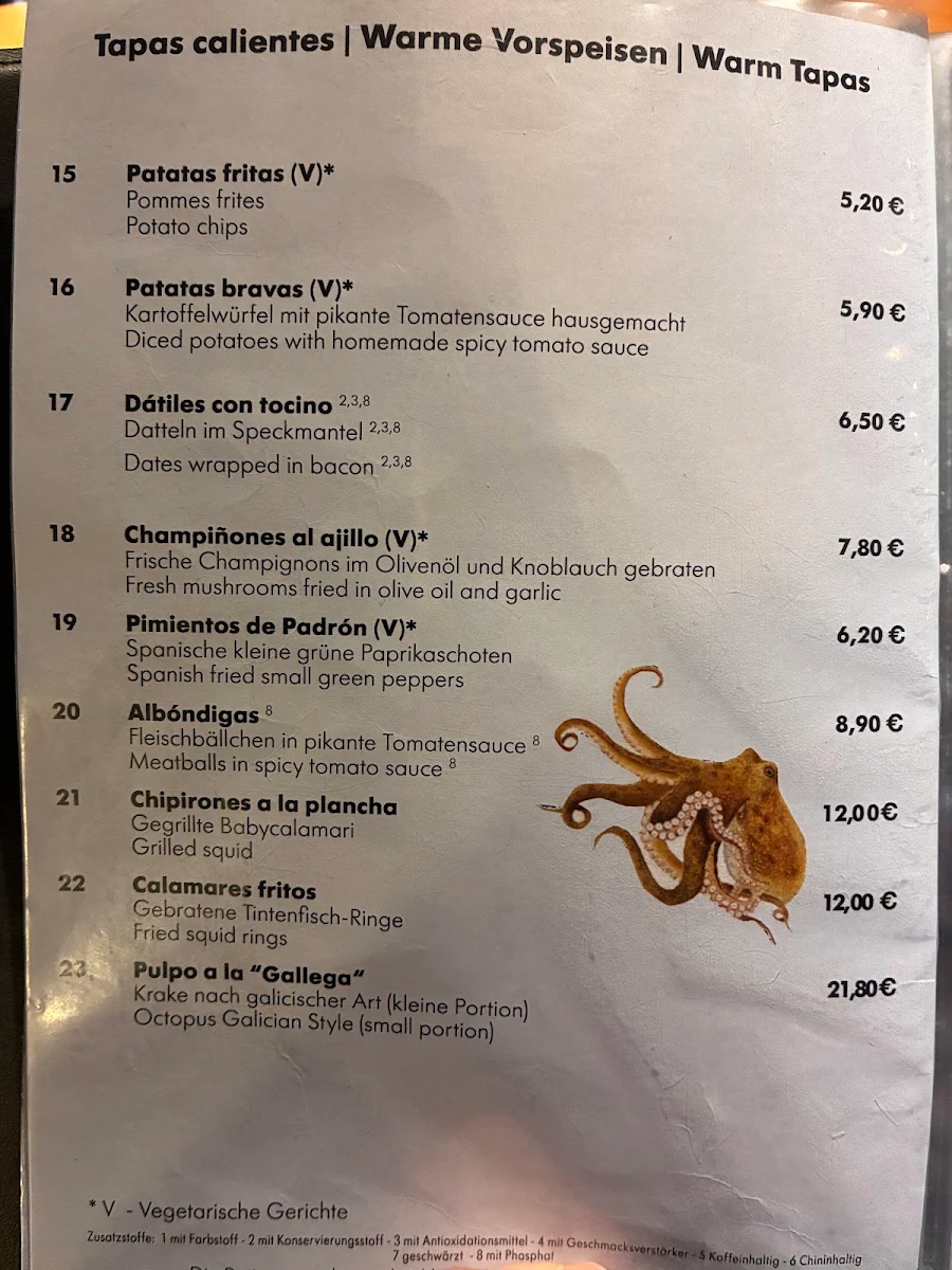 Speisekarte photo 1