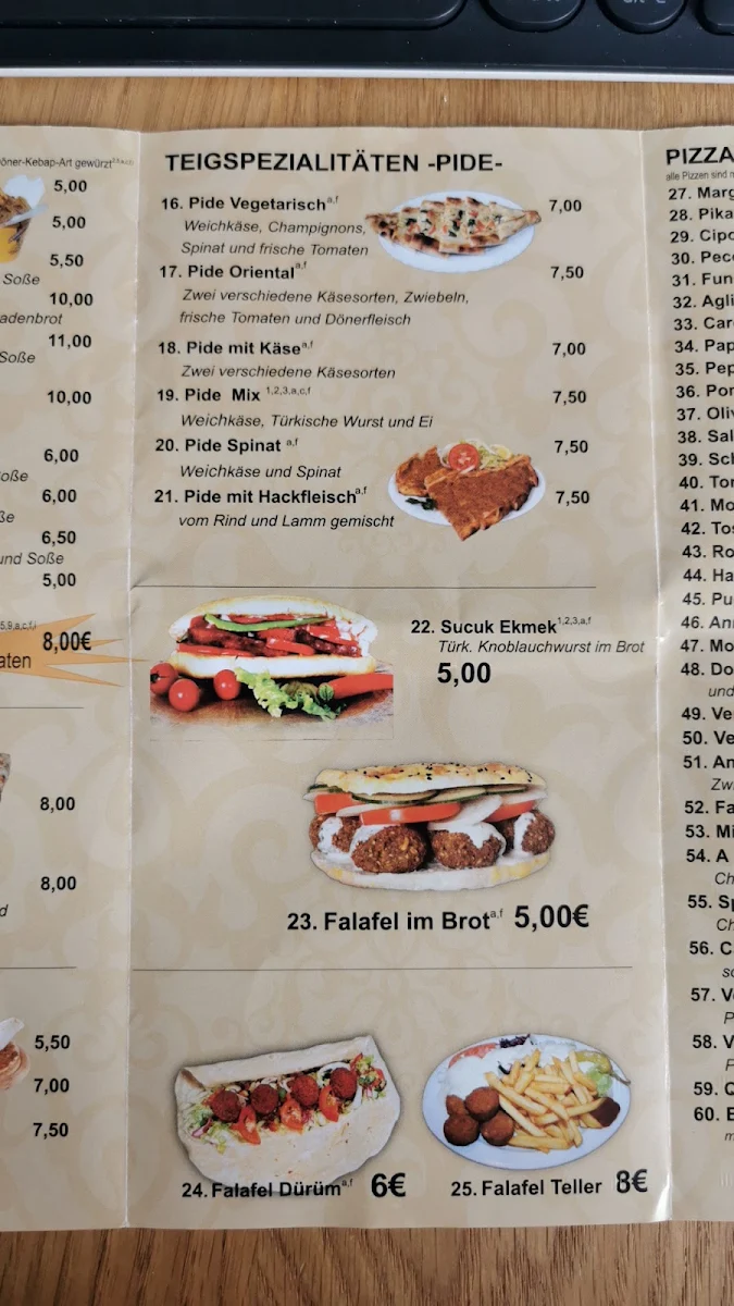 Speisekarte photo 5