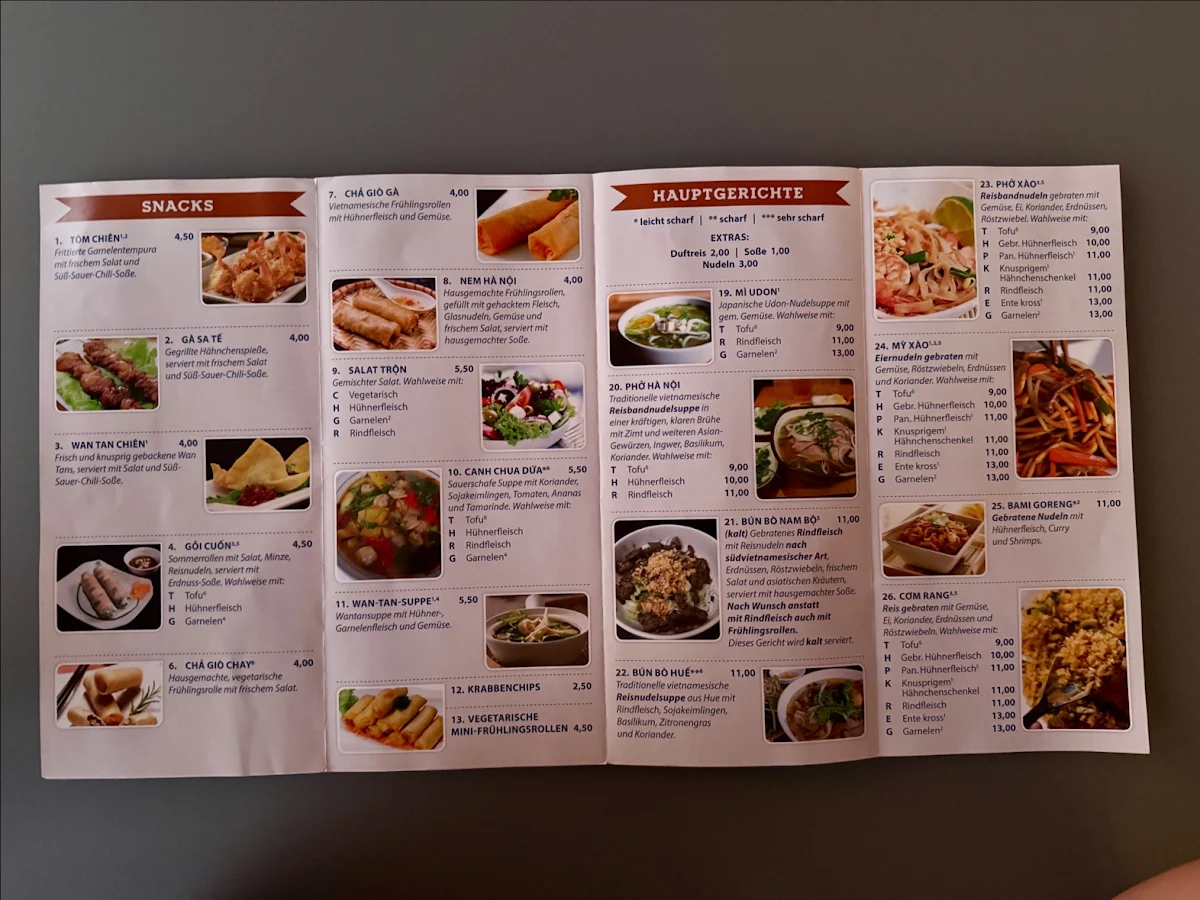 Speisekarte photo 2