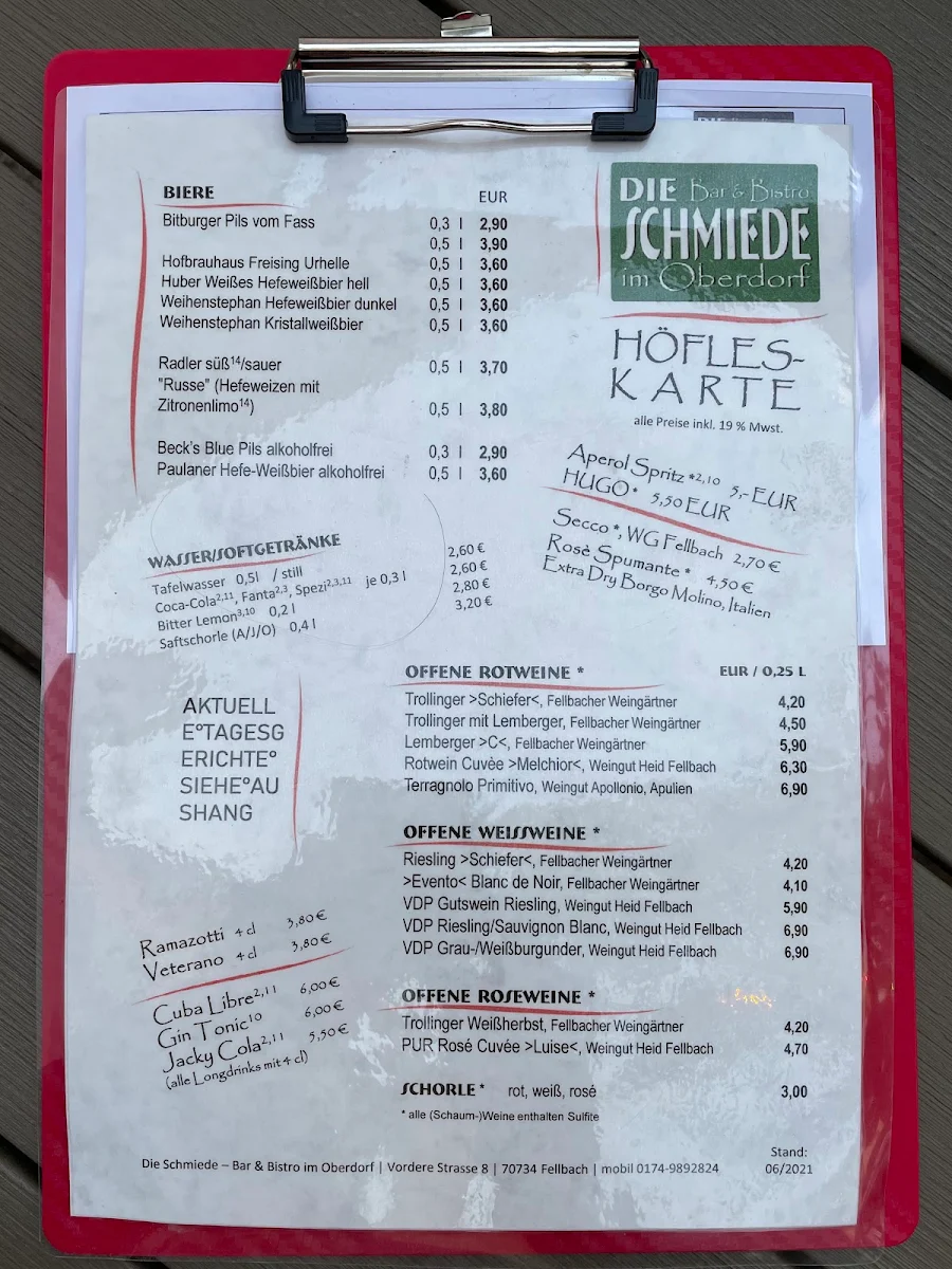 Speisekarte photo 2