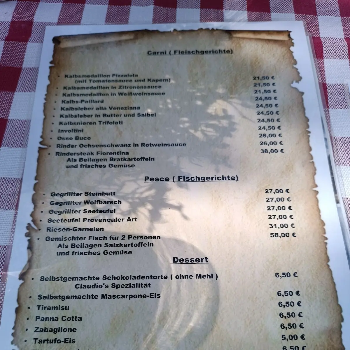 Speisekarte photo 6