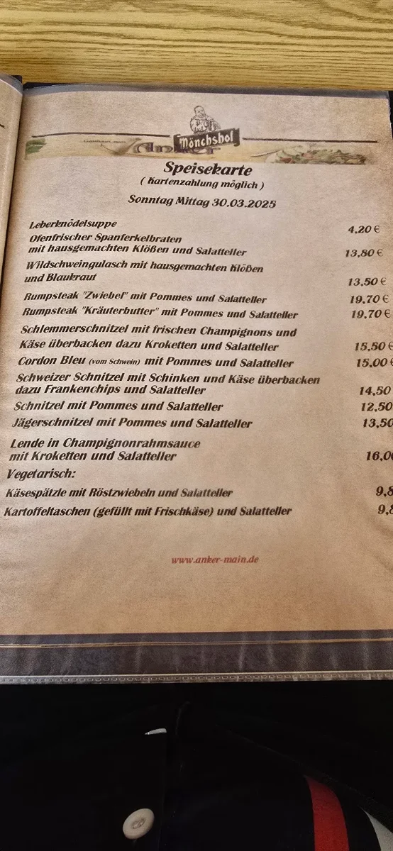Speisekarte photo 3