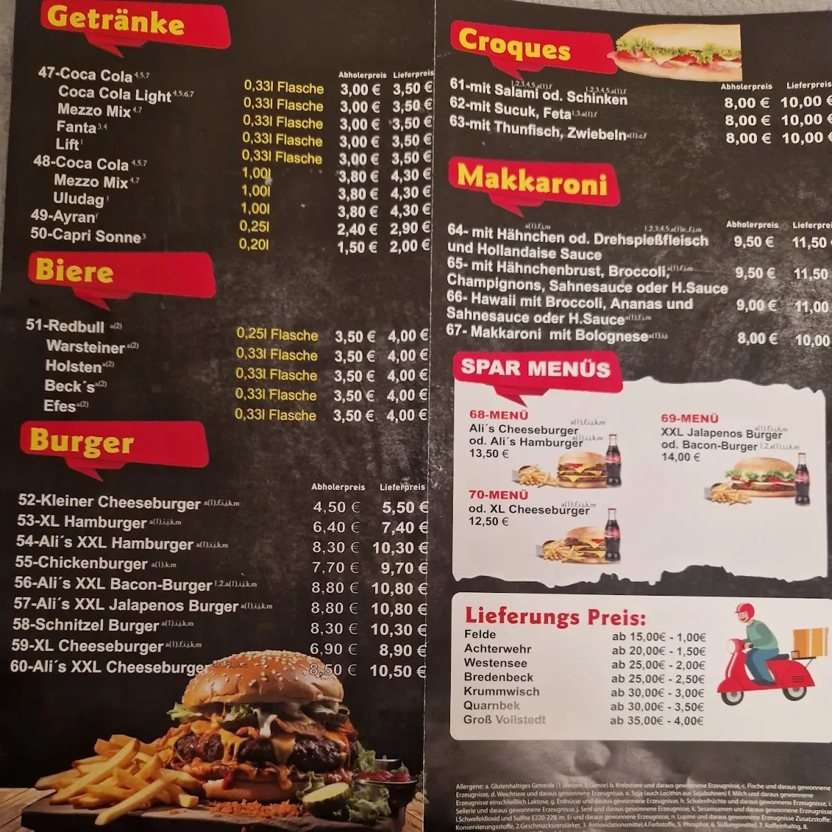Speisekarte photo 2