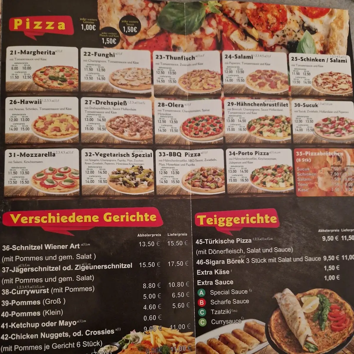 Speisekarte photo 3