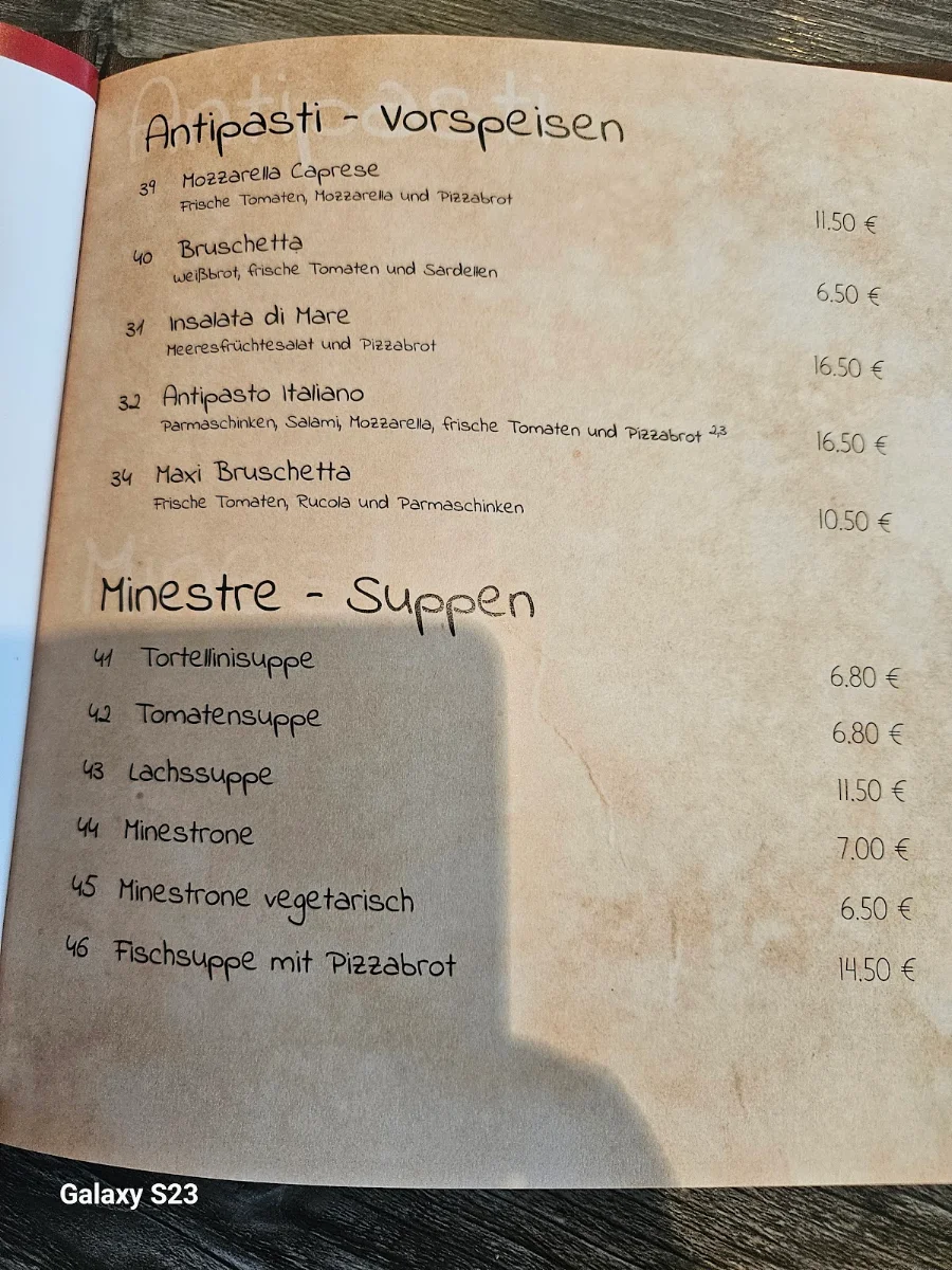 Speisekarte photo 1