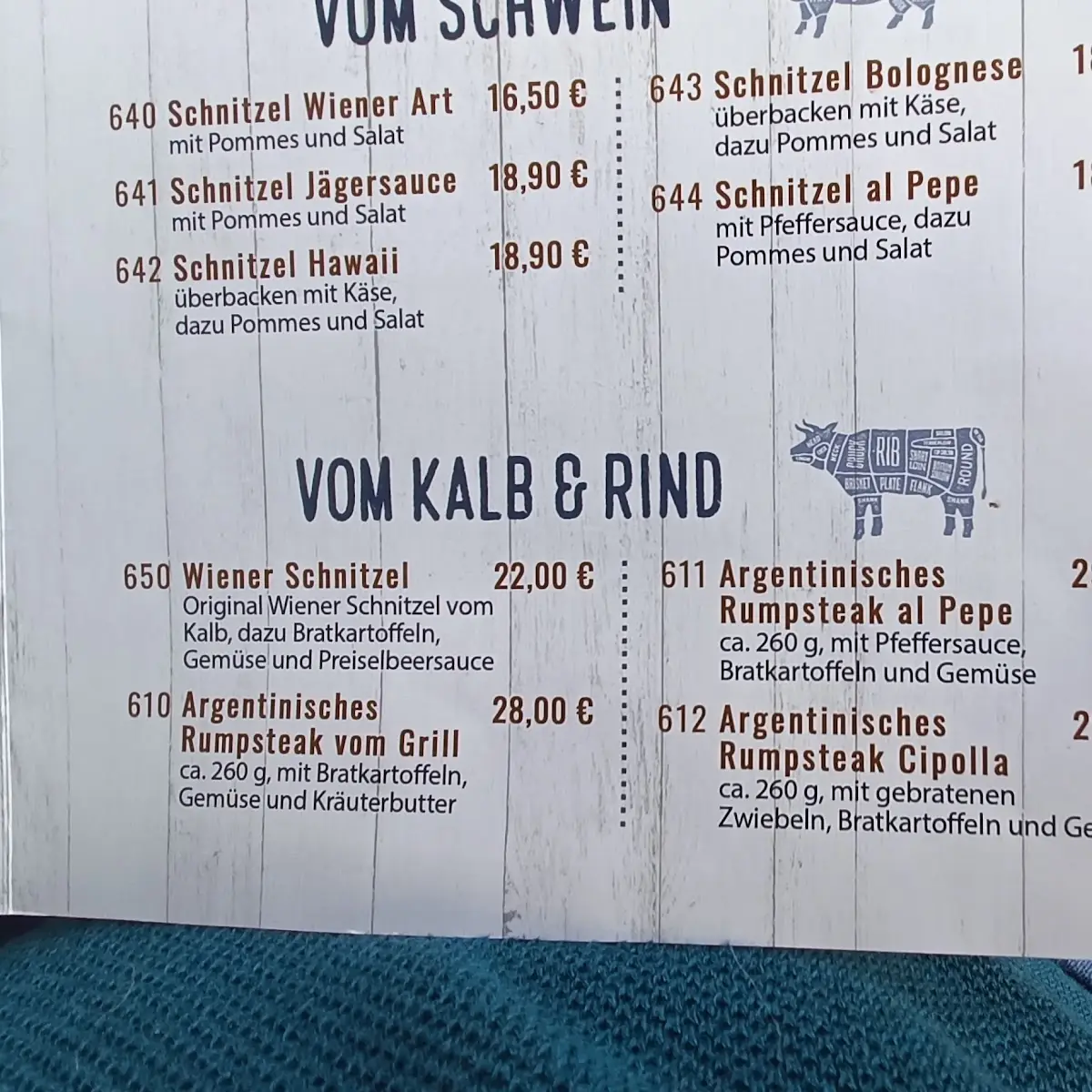Speisekarte photo 8