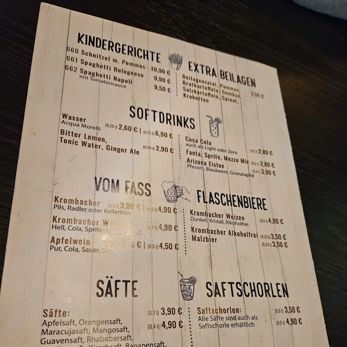 Speisekarte photo 9