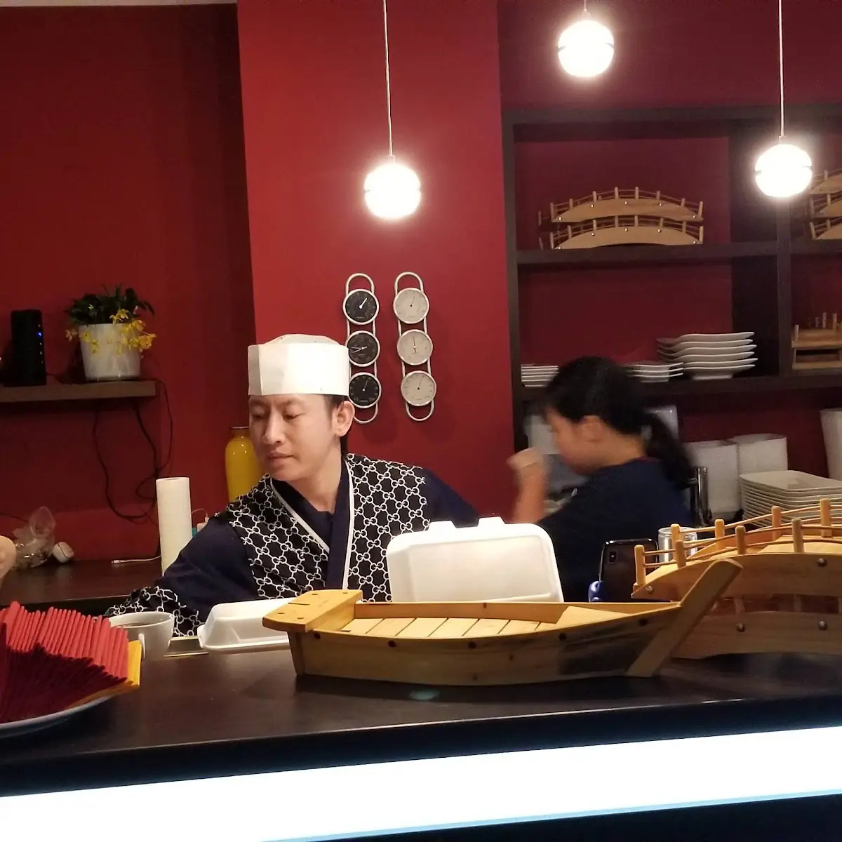 Atmosphäre, Restaurant Sushihaus