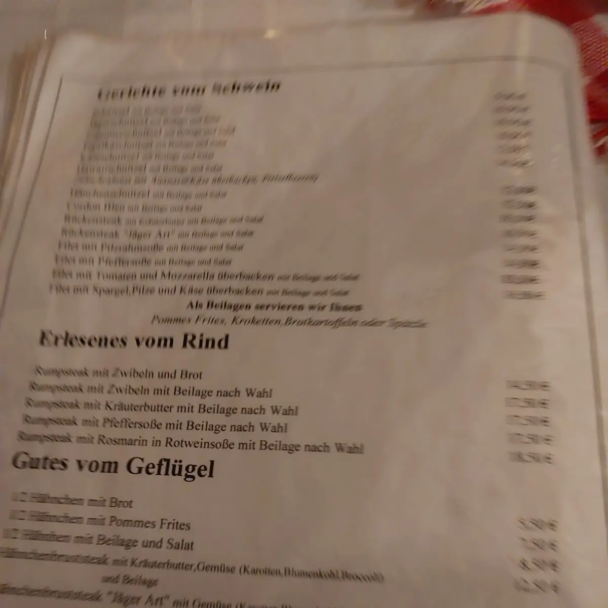 Speisekarte photo 7