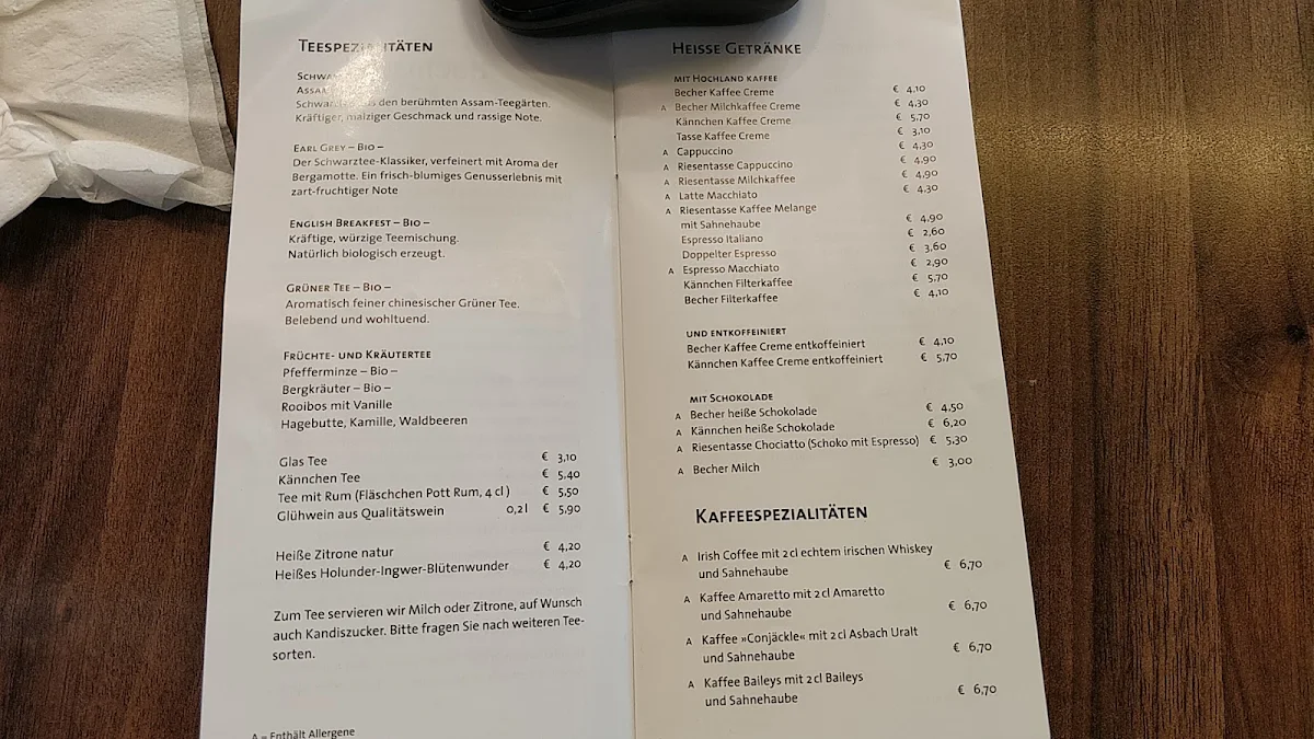 Speisekarte photo 1