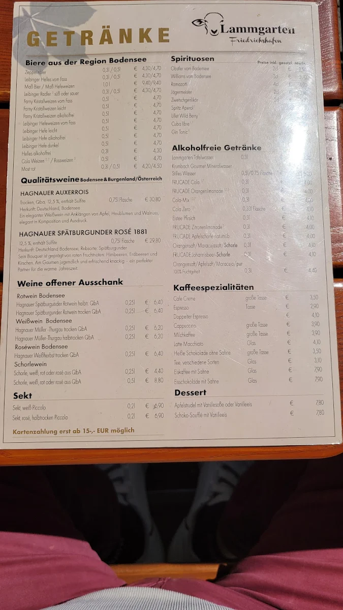 Speisekarte photo 4
