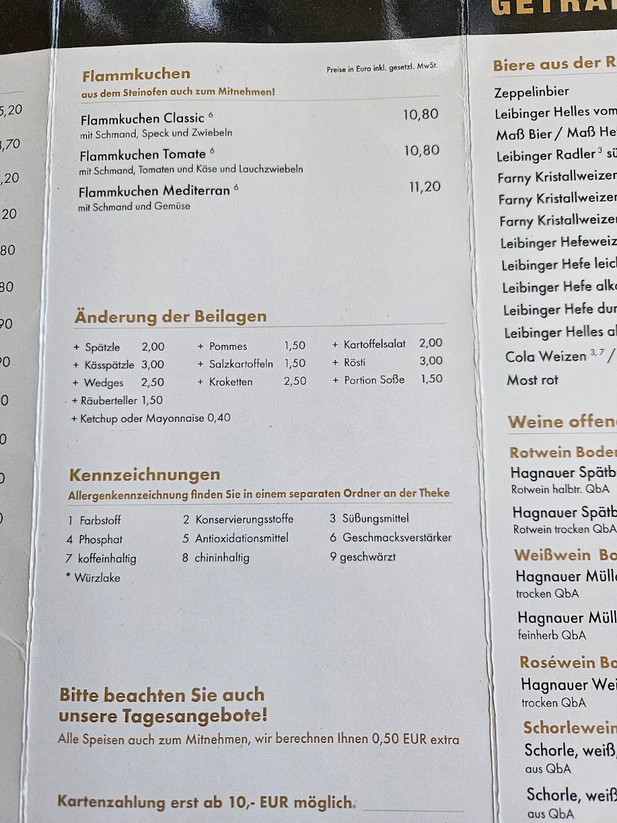 Speisekarte photo 5