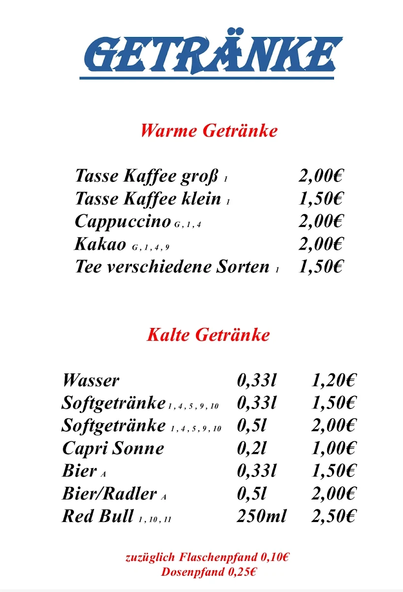 Speisekarte photo 2