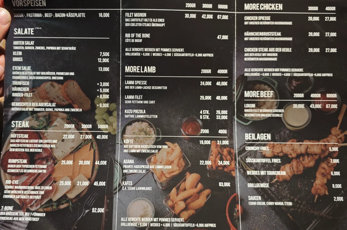 Speisekarte photo 8