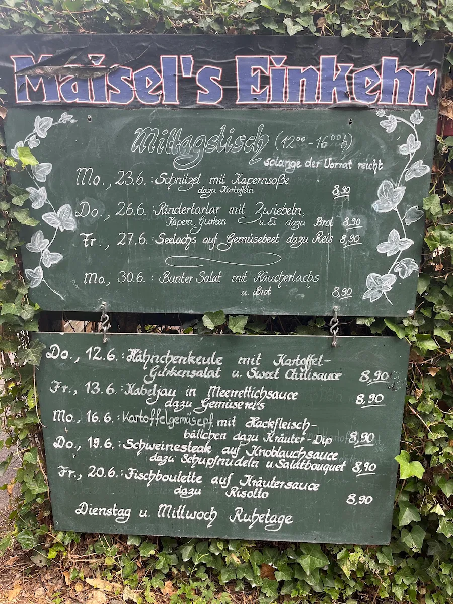Speisekarte photo 1
