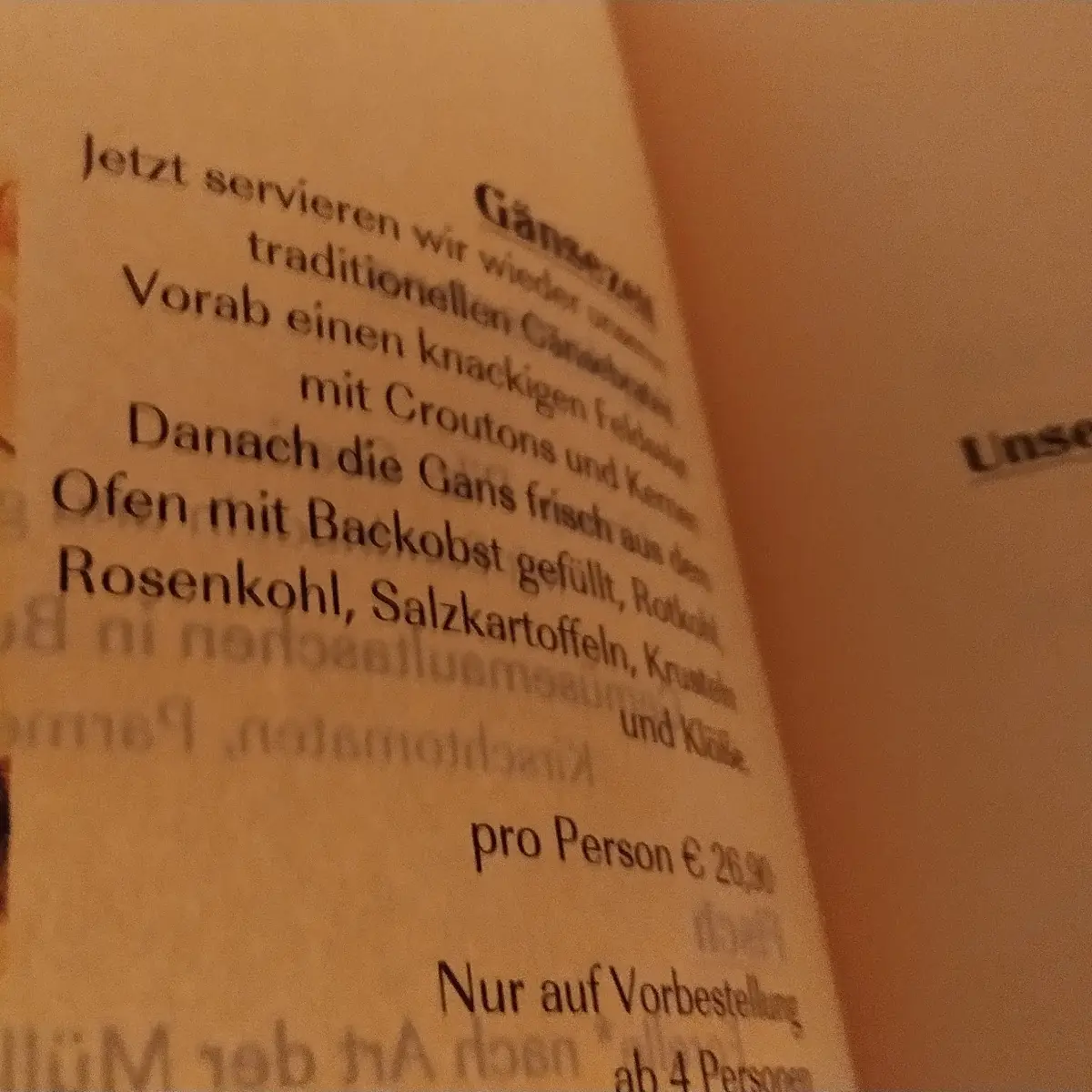 Speisekarte photo 8