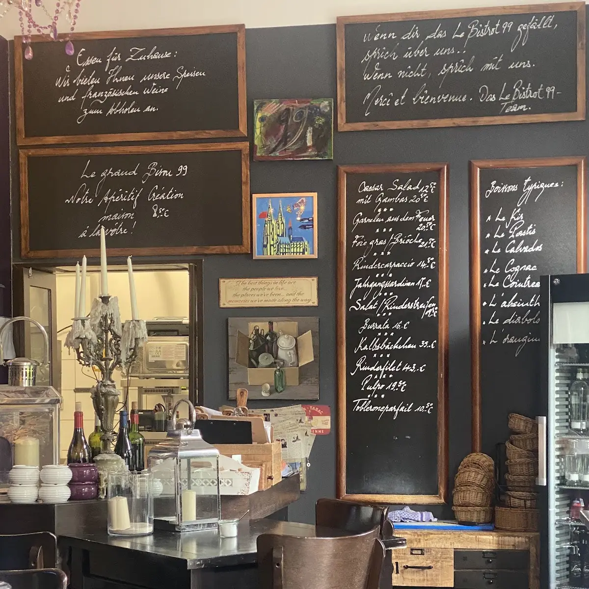 Speisekarte, LeBistrot99
