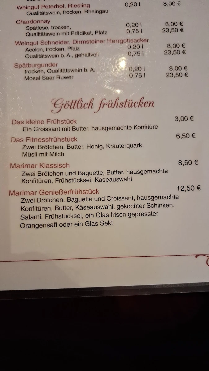 Speisekarte photo 3