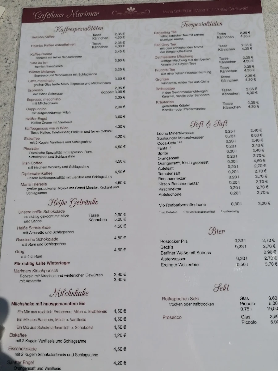 Speisekarte photo 6