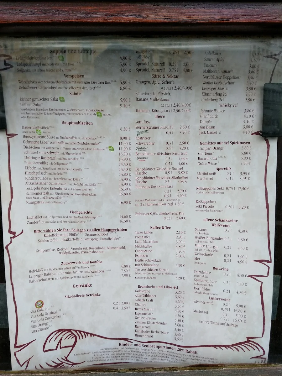 Speisekarte photo 8