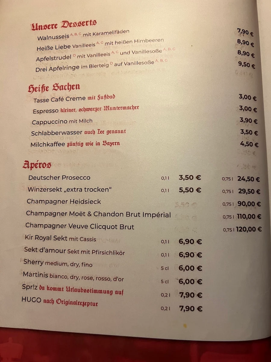 Speisekarte photo 6