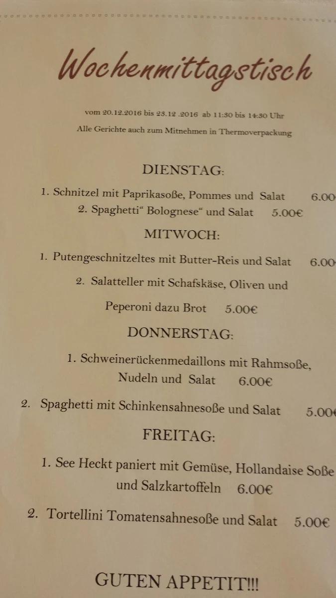 Speisekarte photo 6