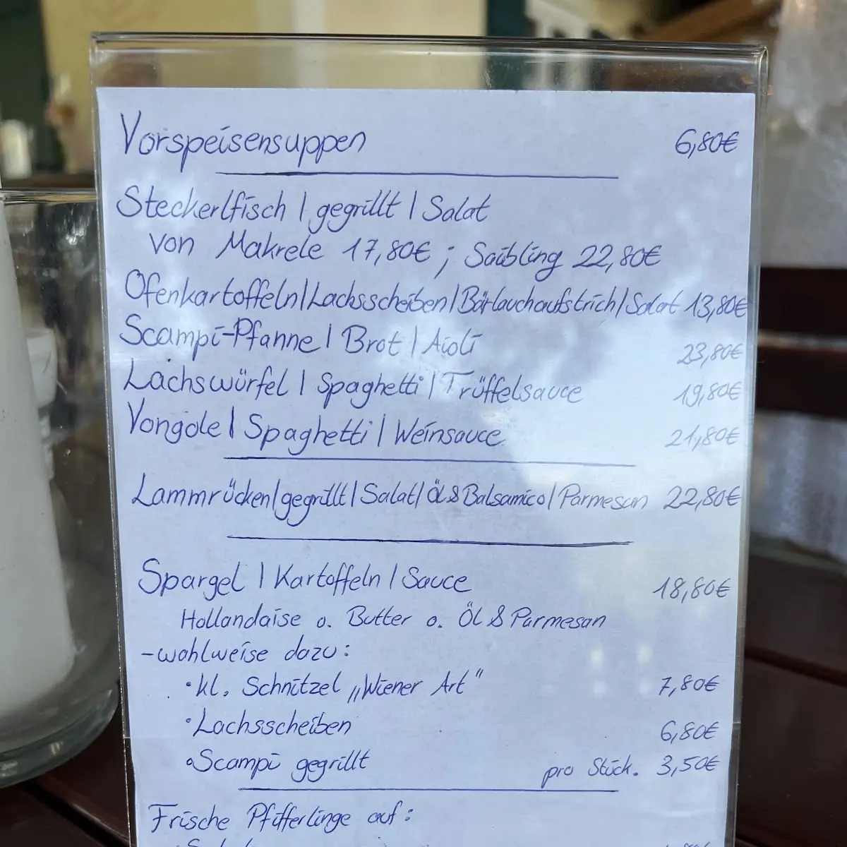 Speisekarte photo 3