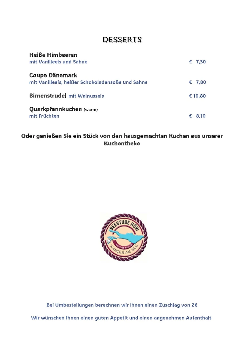 Speisekarte photo 2