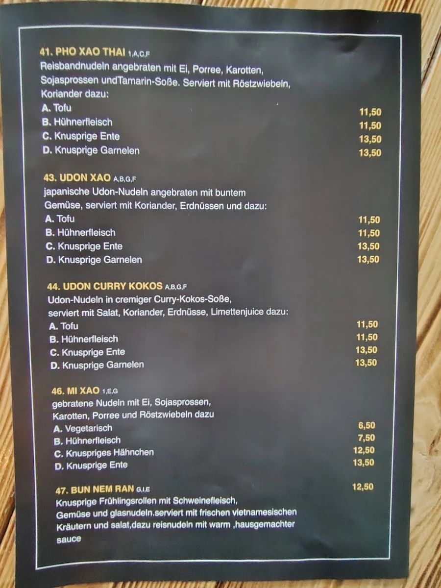 Speisekarte photo 8