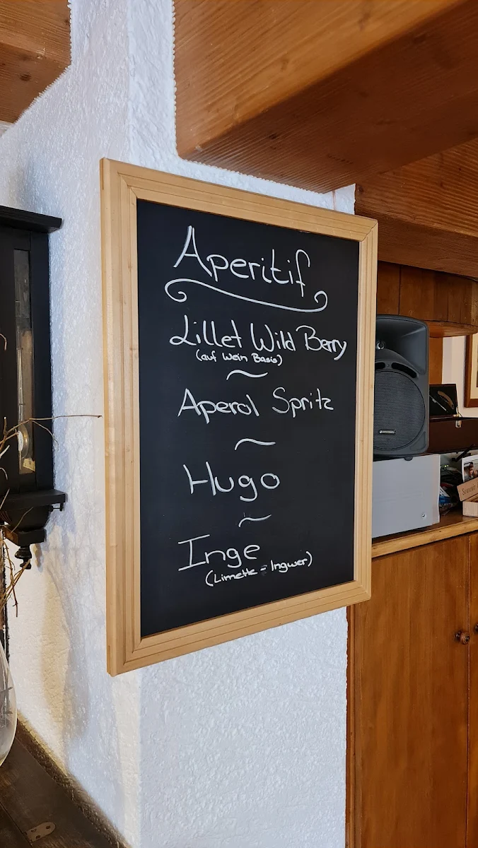 Speisekarte, Weinstube Zom Bäcka Dais