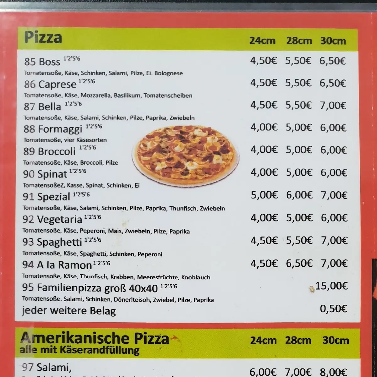 Speisekarte photo 4
