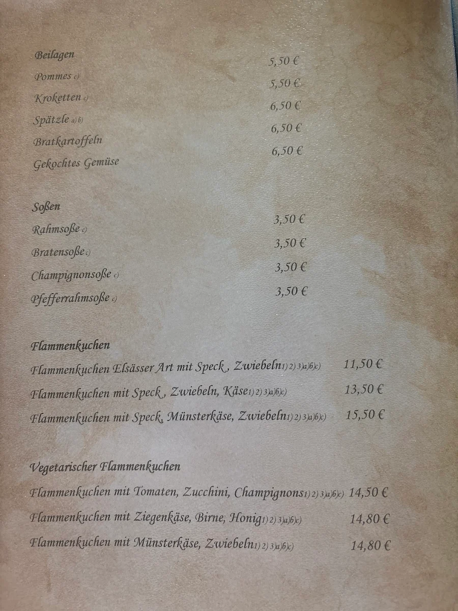 Speisekarte photo 5