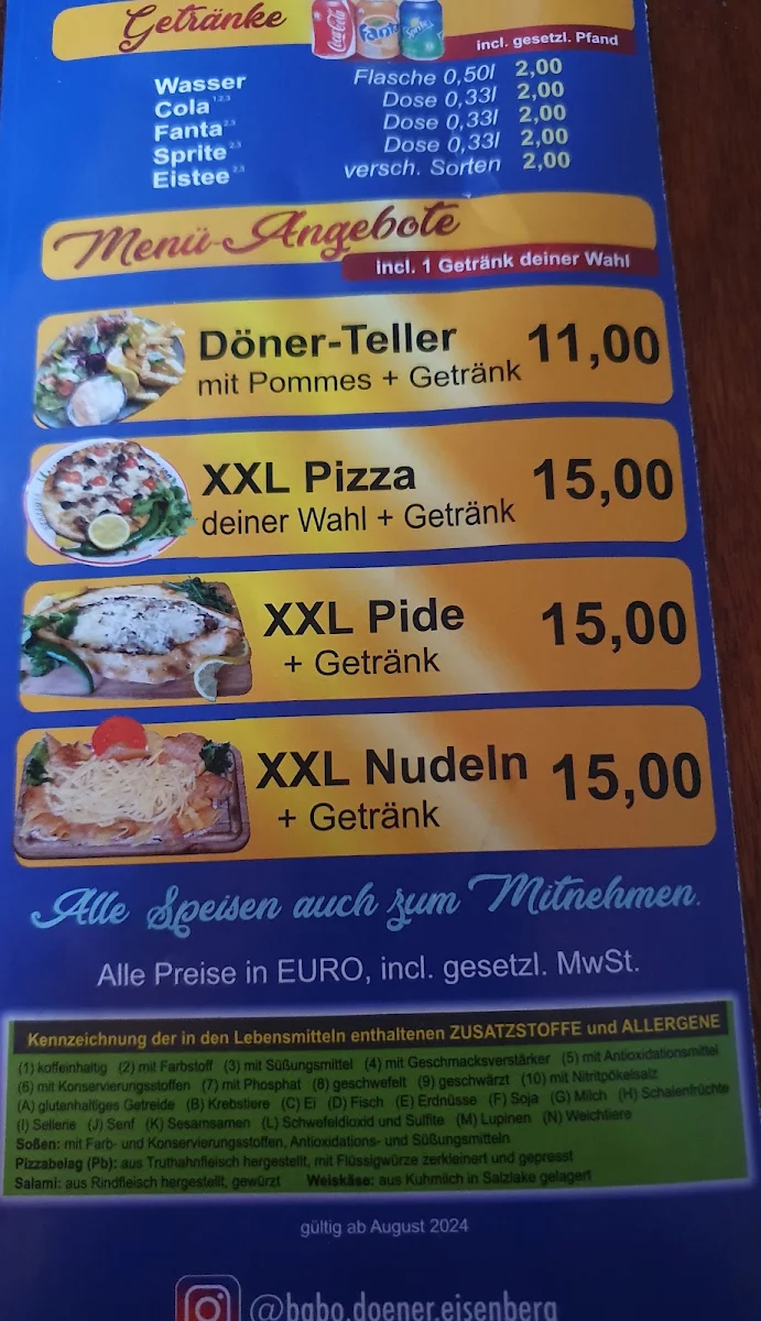 Speisekarte photo 3